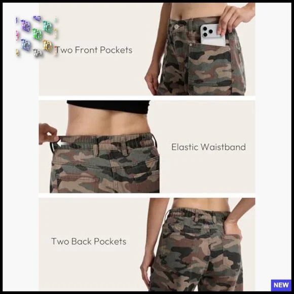 Barrel Jeans Mid Rise Wide Leg Ankle Denim Pants Y2K Baggy Boyfriend Style - Picture 4 of 7